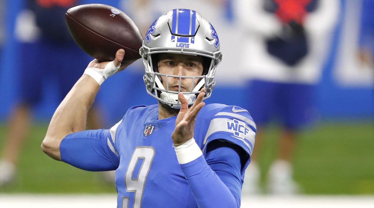 Former Lions quarterback Matthew Stafford